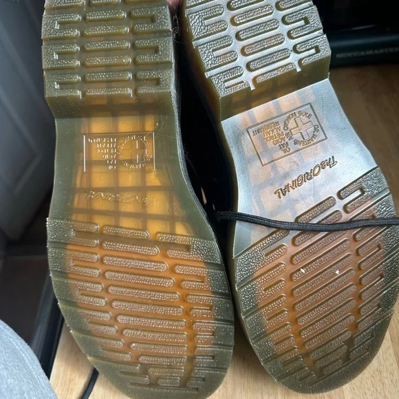 ***LIKE NEW*** Dr. Martens Black Combat Boots Docs - Picture 4 of 5